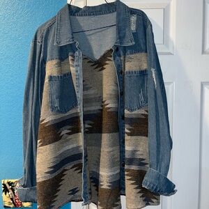 western denim jacket